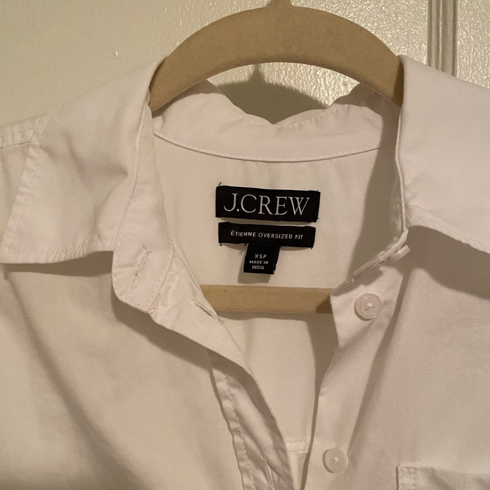 J. Crew | Petite Étienne oversized shirt in lightweight oxford - XSP - Picture 4 of 6